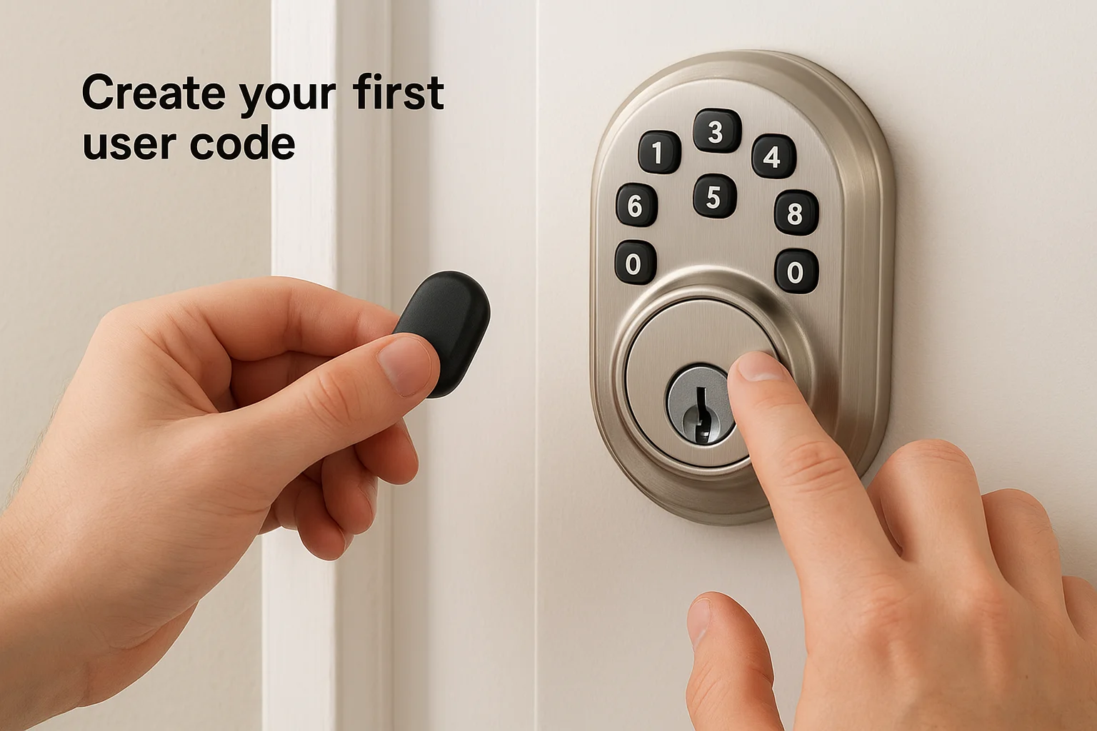 Create your first user code