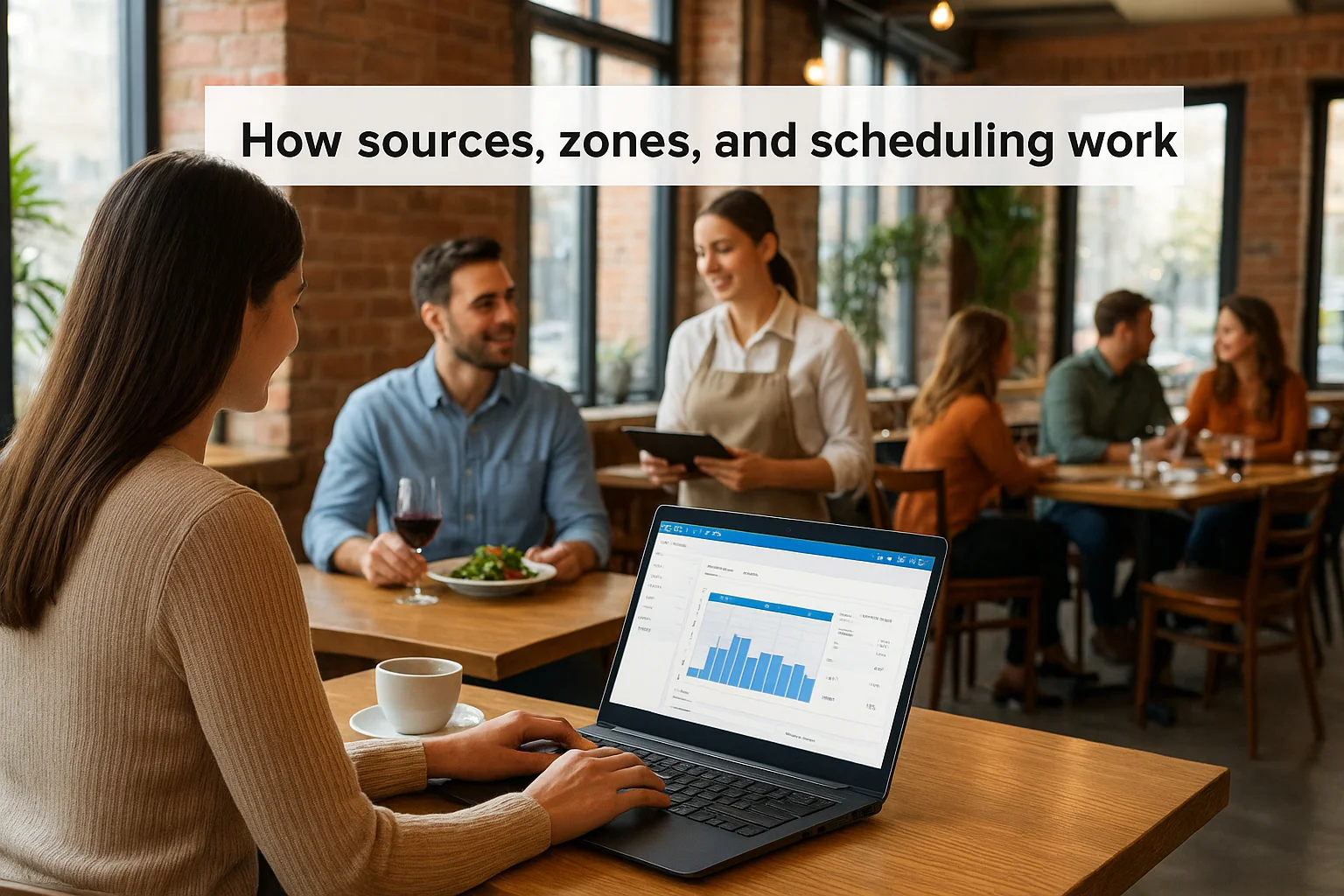 How sources, zones, and scheduling work